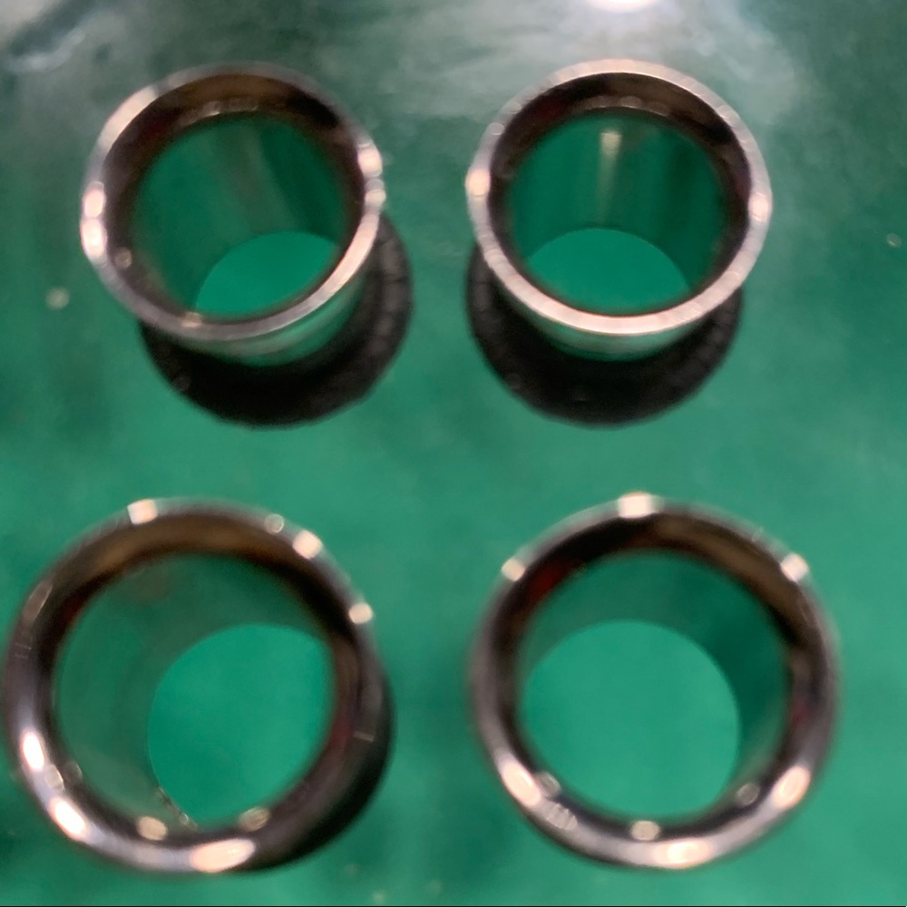 Stainless Steel Single Flared Tunnel with O-Ring